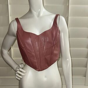 Lamarque Tabia Bustier Top Mauve Pink